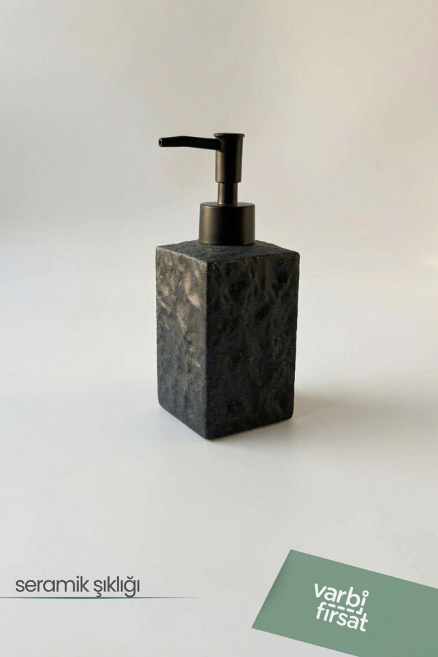 Modern Desenli Seramik Sabunluk 180 ml
