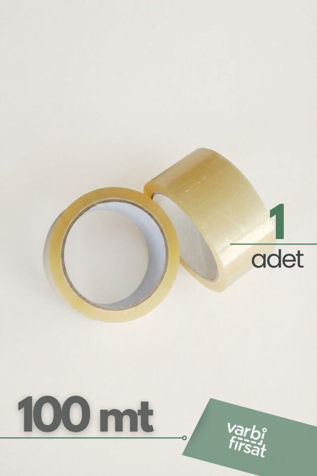 Şeffaf Koli Bandı 45 Mm X 100 Metre Bant