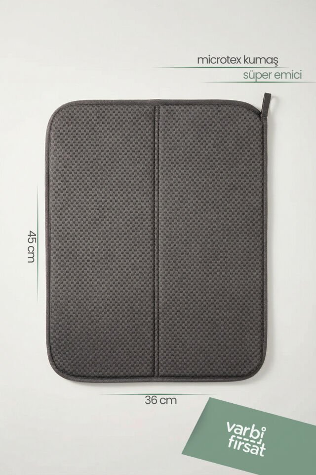 2'li Set Kurutma Matı - Musluk, Batarya Matı